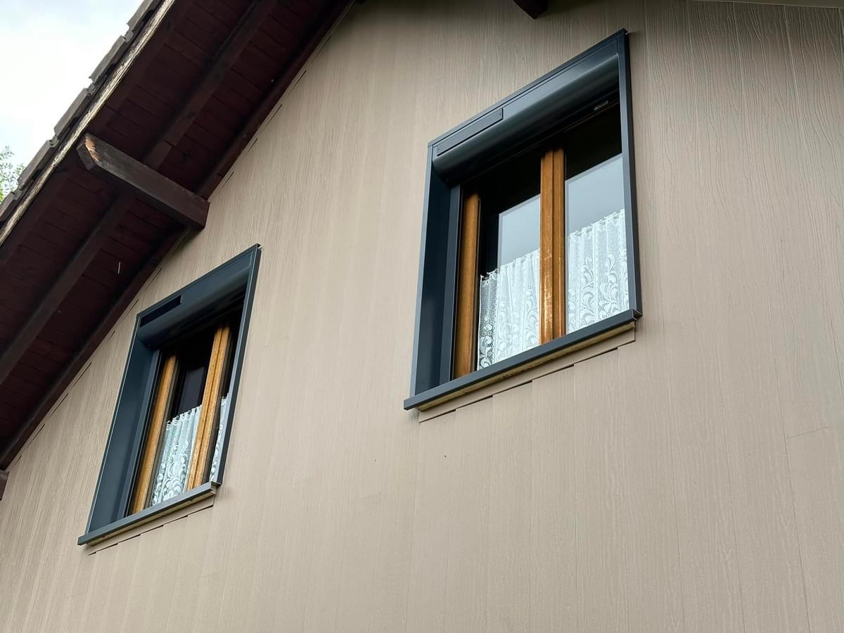 Bardage PVC et volets
